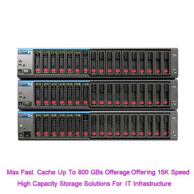 Max Fast Cache Up To 800 GBs Dell Unity Storage Offering 15K Speed High Capacity Storage Solutions For IT Infrastructure