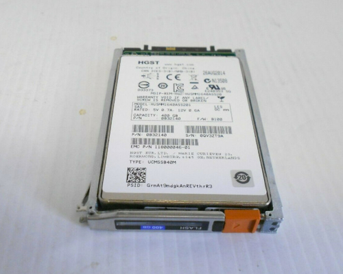 XtremIO EMC 005050377 400GB 2.5" 6Gb SAS SSD Hard Drive HDD 118027780-02