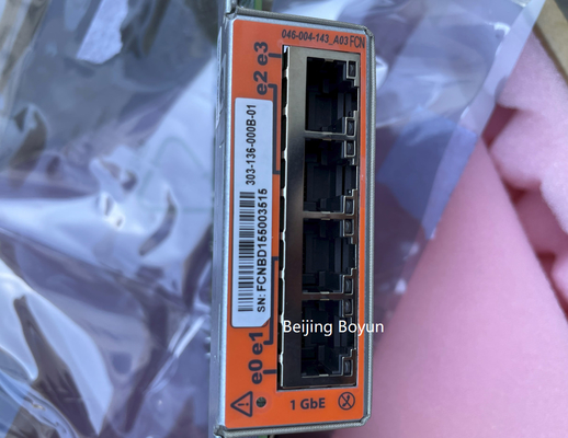 Vnxe3100 3150 1gbのためのEmc 303-136-000b-01のイーサネットIoモジュール4左舷Gbe Iscsi